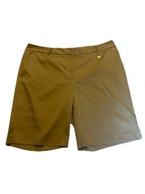 Cutter & Buck CB DryTec Men’s Golf Shorts Size 46 Khaki Stretch Performance